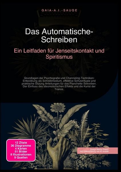 Produktbild: Das Automatische-Schreiben: Ein Leitfaden f&uuml;r Jenseitskontakt und Spiritismus
