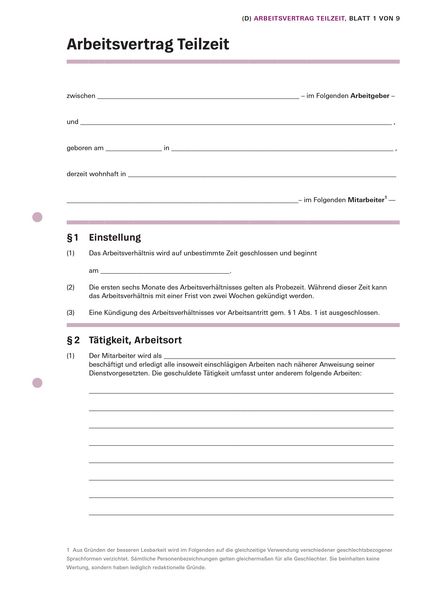 Produktbild: Arbeitsvertr&auml;ge: Das Set