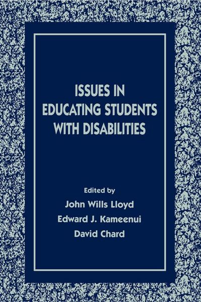 Produktbild: Issues in Educating Students With Disabilities