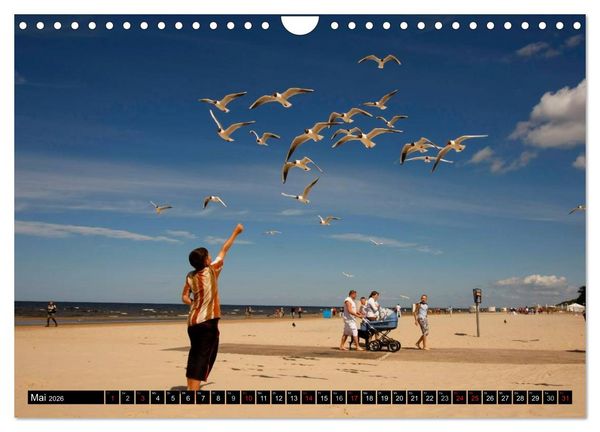 Produktbild: Riga + Jurmala (Wandkalender 2026 DIN A4 quer), CALVENDO Monatskalender