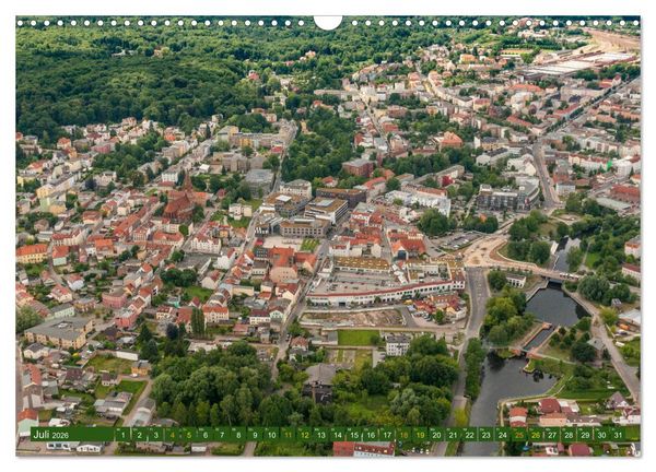 Produktbild: Eberswalde in Luftbildern (Wandkalender 2026 DIN A3 quer), CALVENDO Monatskalender