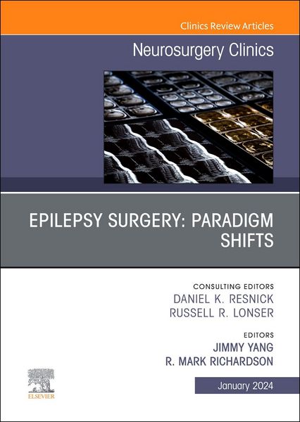 Produktbild: Epilepsy Surgery: Paradigm Shifts, an Issue of Neurosurgery Clinics of North America