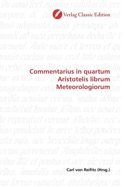 Produktbild: Commentarius in quartum Aristotelis librum Meteorologiorum
