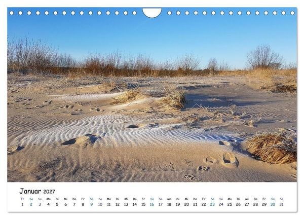 Produktbild: Elbinsel Krautsand - Impressionen von Land und Fluss (Wandkalender 2027 DIN A4 quer), CALVENDO Monatskalender