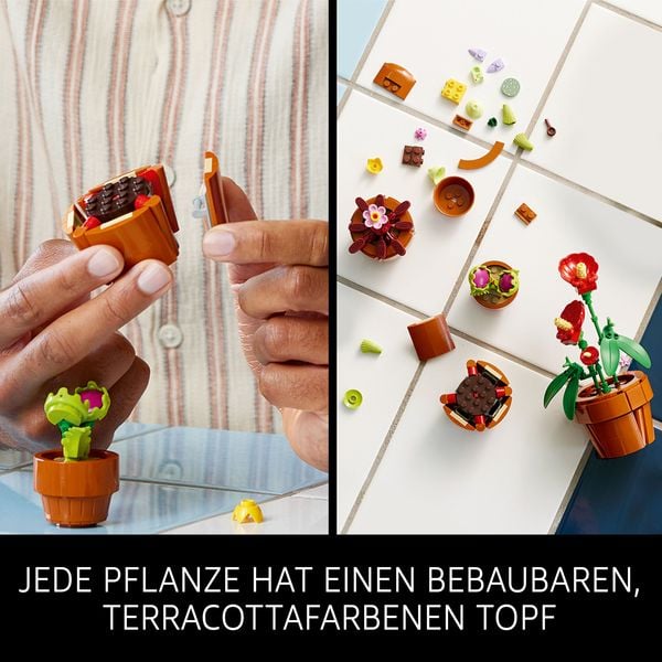 Produktbild: LEGO Icons Botanical Collection 10329 Mini Pflanzen und Blumen Set