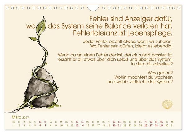 Produktbild: Arbeit ist Beziehung (Wandkalender 2027 DIN A4 quer), CALVENDO Monatskalender