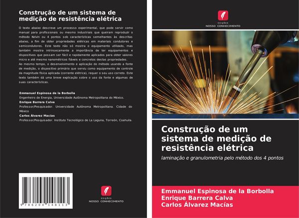 Produktbild: Constru&ccedil;&atilde;o de um sistema de medi&ccedil;&atilde;o de resist&ecirc;ncia el&eacute;trica