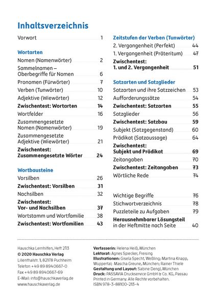 Produktbild: Grammatik 3. Klasse