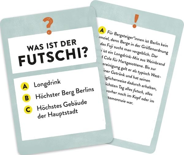 Produktbild: Wer h&auml;tte das gedacht?! Das Unn&uuml;tzes Wissen-Quiz Berlin