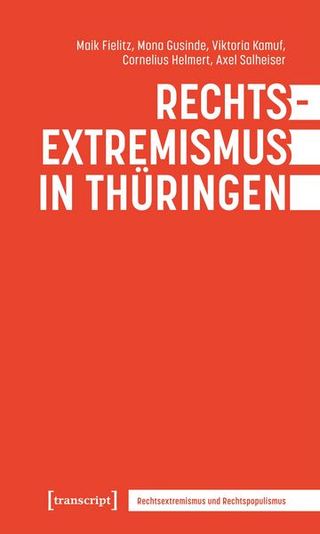 Produktbild: Rechtsextremismus in Th&uuml;ringen