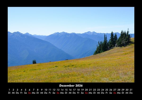 Produktbild: Landschaftskalender 2026 Fotokalender DIN A3