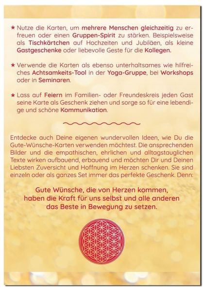 Produktbild: Das w&uuml;nsche ich Dir | 62 Achtsamkeitskarten | Lebensweisheiten, Coaching & Empowerment | sch&ouml;ne Geschenkidee
