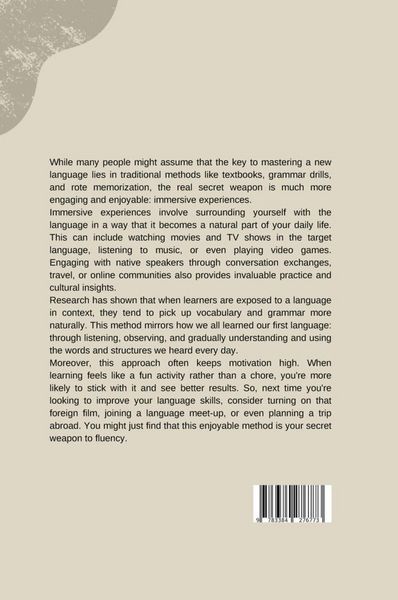 Produktbild: The Secret Weapon for Language Learning: It's Not What You Think Author name: George Orwell