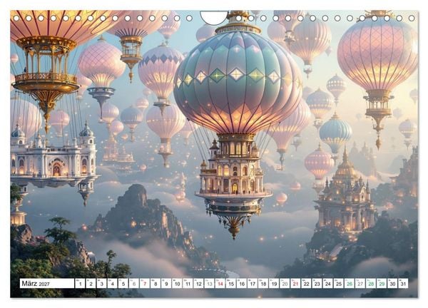 Produktbild: Wimmelnde Wunderwelten (Wandkalender 2027 DIN A4 quer), CALVENDO Monatskalender