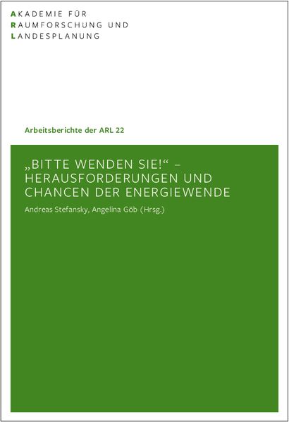 Produktbild: "Bitte wenden Sie!" - Herausforderungen und Chancen der Energiewende