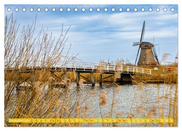 Produktbild: Feeling Holland (Tischkalender 2026 DIN A5 quer), CALVENDO Monatskalender