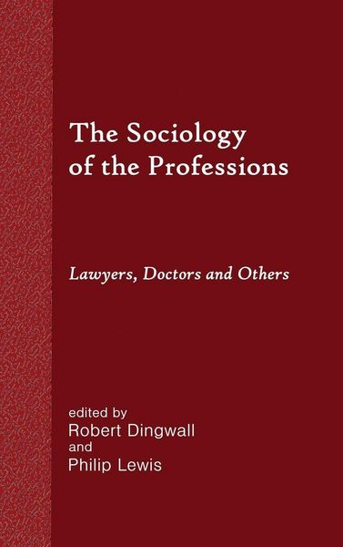 Produktbild: The Sociology of the Professions