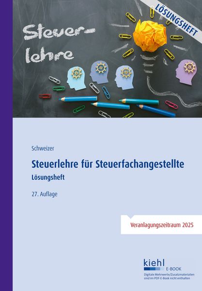 Produktbild: Steuerlehre f&uuml;r Steuerfachangestellte - L&ouml;sungsheft