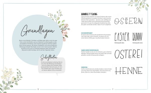 Produktbild: Handlettering Ostern