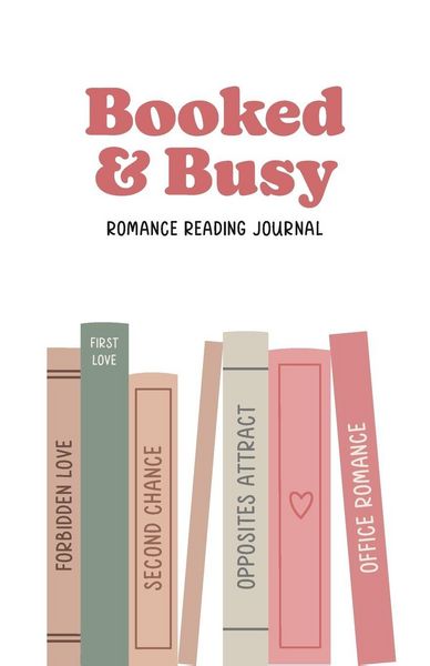 Produktbild: Booked and Busy Romance Reading Journal