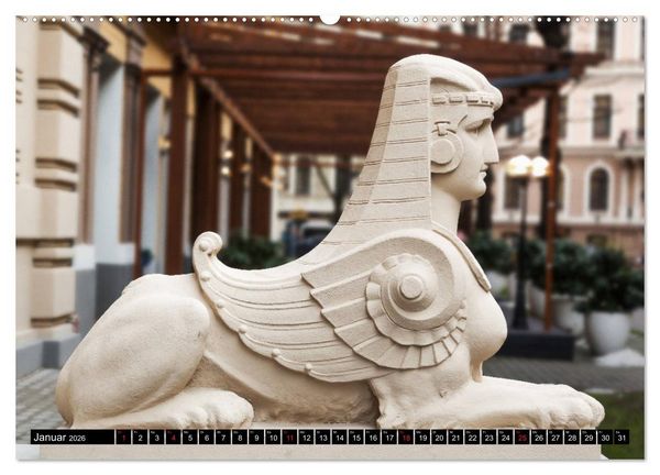Produktbild: Jugendstilarchitektur - ein Bilderbogen quer durch Europa (Wandkalender 2026 DIN A2 quer), CALVENDO Monatskalender