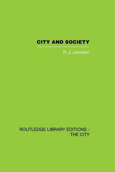 Produktbild: City and Society