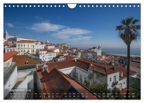 Produktbild: Magic Lisbon (Wall Calendar 2026 DIN A4 landscape), CALVENDO 12 Month Wall Calendar