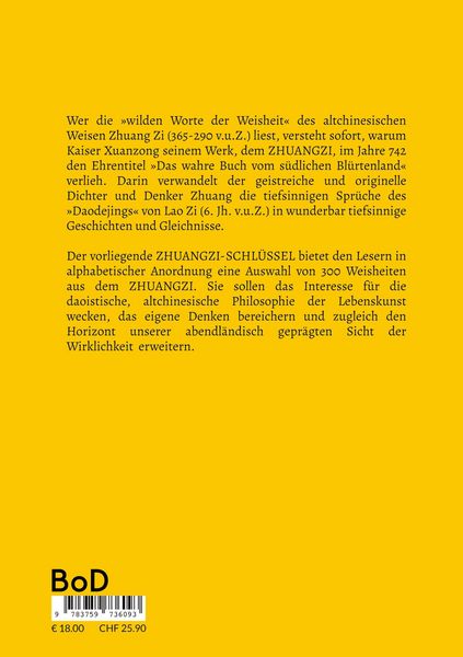 Produktbild: Zhuangzi-Schl&uuml;ssel