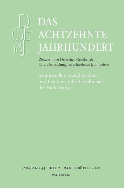 Produktbild: Das achtzehnte Jahrhundert 44/2