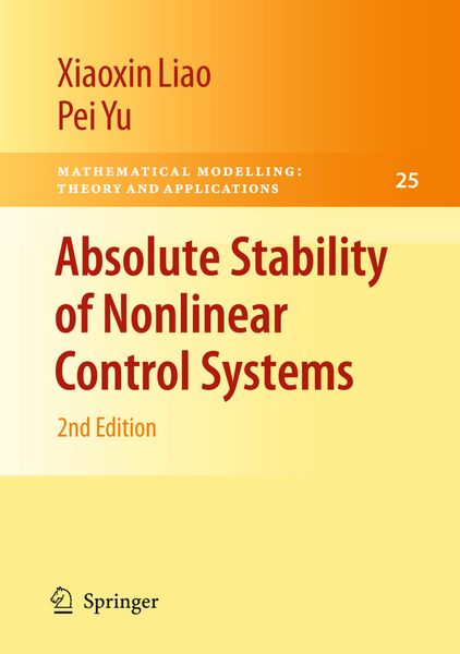 Produktbild: Absolute Stability of Nonlinear Control Systems