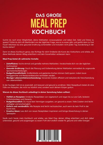 Produktbild: Das gro&szlig;e Meal Prep Kochbuch