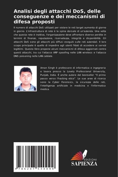 Produktbild: Analisi degli attacchi DoS, delle conseguenze e dei meccanismi di difesa proposti