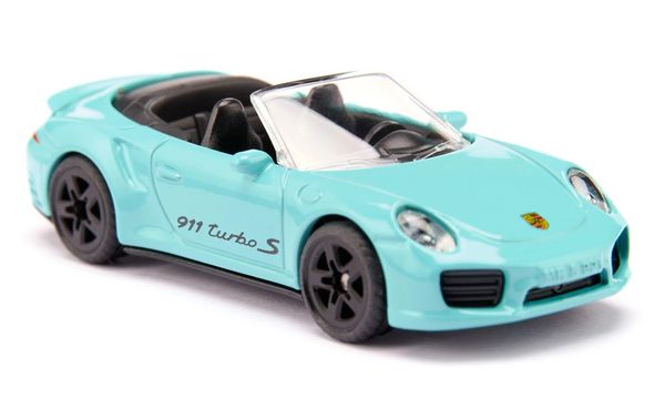 Produktbild: Siku 1117 - Porsche 911 Turbo S Cabriolet, t&uuml;rkis, 80x33x22mm