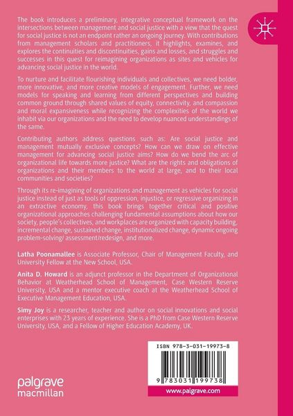 Produktbild: Managing for Social Justice