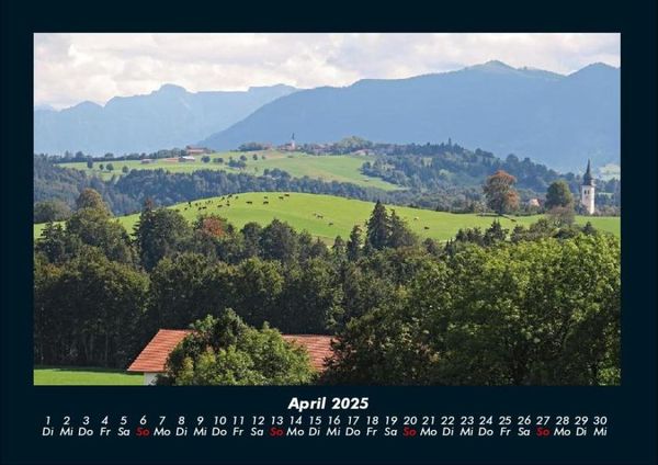 Produktbild: Berge 2025 Fotokalender DIN A4