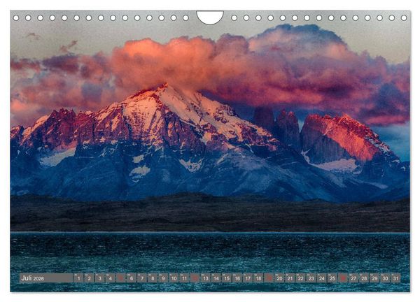 Produktbild: Traumwelt Chile (Wandkalender 2026 DIN A4 quer), CALVENDO Monatskalender