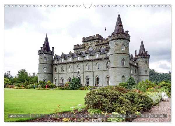 Produktbild: Schottland - Wie gemalt (Wandkalender 2026 DIN A3 quer), CALVENDO Monatskalender