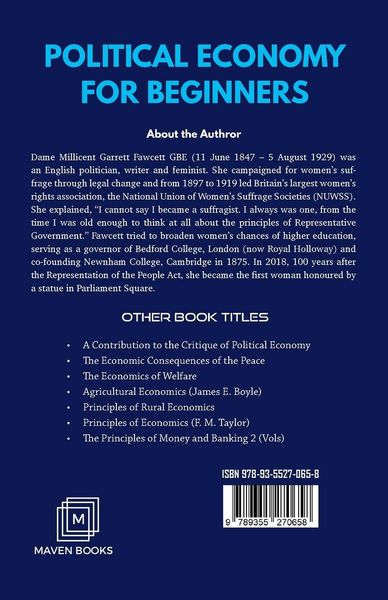Produktbild: Political Economy for Beginners