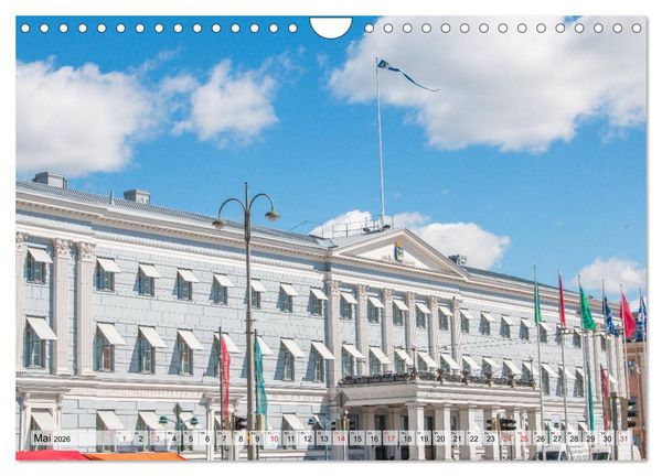 Produktbild: Helsinki - Wundersch&ouml;ne Ostseemetropole (Wandkalender 2026 DIN A4 quer), CALVENDO Monatskalender
