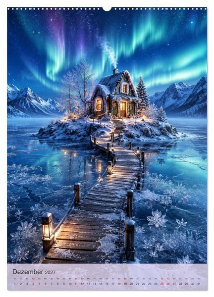 Produktbild: Seelenpl&auml;tze ZUM TR&Auml;UMEN (hochwertiger Premium Wandkalender 2027 DIN A2 hoch), Kunstdruck in Hochglanz