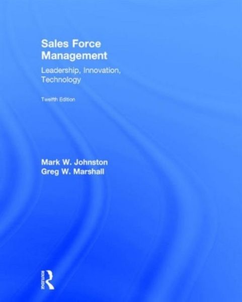 Produktbild: Johnston, M: Sales Force Management