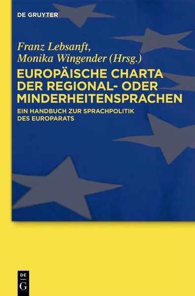 Produktbild: Europ&auml;ische Charta der Regional- oder Minderheitensprachen