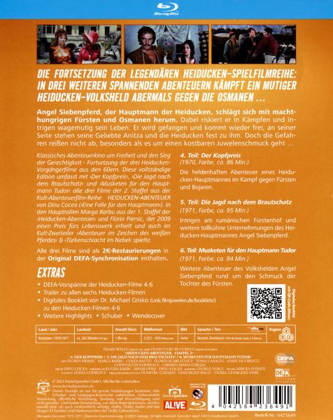 Produktbild: Heiducken-Abenteuer - Staffel 2 (DEFA Filmjuwelen)