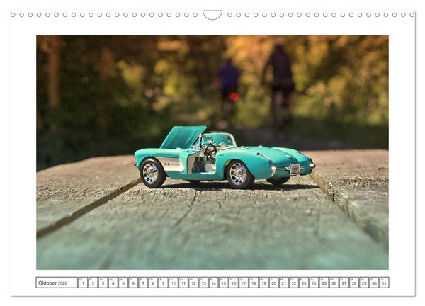 Produktbild: Modellautos auf Reisen (Wandkalender 2026 DIN A3 quer), CALVENDO Monatskalender