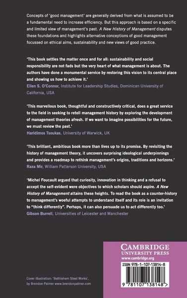 Produktbild: A New History of Management