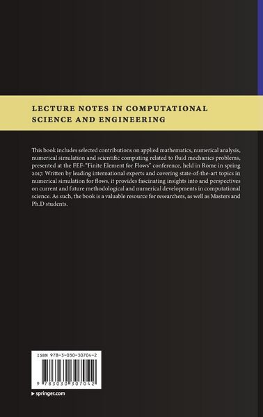 Produktbild: Numerical Methods for Flows
