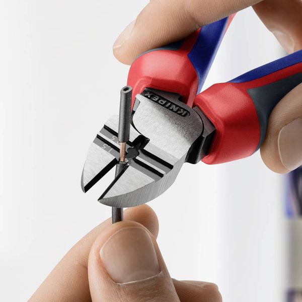 Produktbild: Knipex 14 22 160 Werkstatt Abisolier-Seitenschneider mit Facette 160mm
