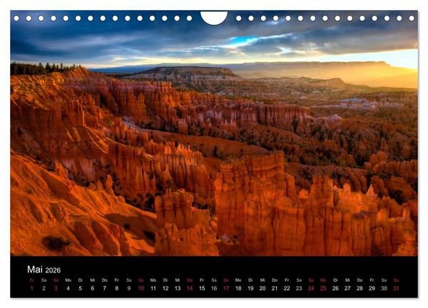 Produktbild: Best of the wild West 2026 (Wandkalender 2026 DIN A4 quer), CALVENDO Monatskalender