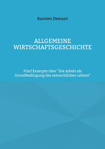 Produktbild: Allgemeine Wirtschaftsgeschichte
