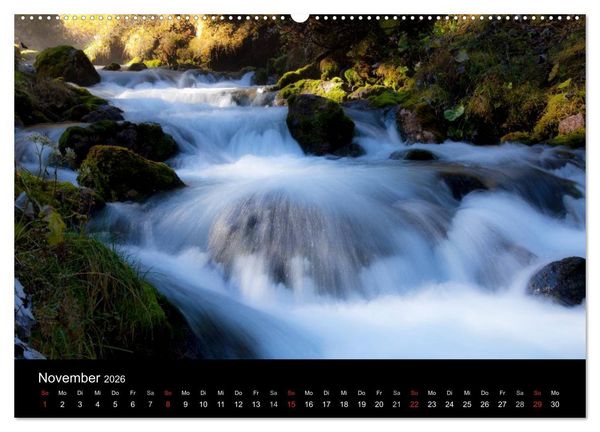 Produktbild: Bergblicke - Elmau (hochwertiger Premium Wandkalender 2026 DIN A2 quer), Kunstdruck in Hochglanz